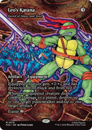 Leo's Katana - Sword of Sinew and Steel (Borderless) [Teenage Mutant Ninja Turtles Eternal-Legal] - Destination Retro
