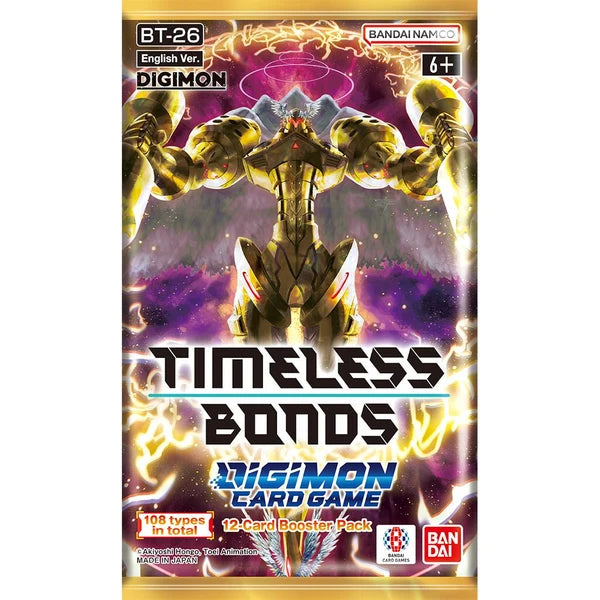 DIGIMON CARD GAME - TIMELESS BONDS BOOSTER PACK