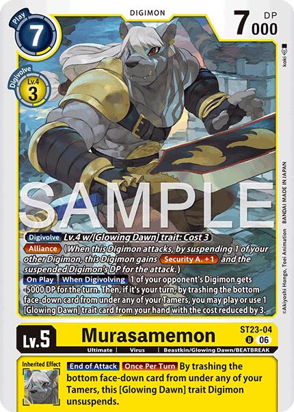 Murasamemon [ST23-04] [Starter Deck: Beatbreak] - Destination Retro