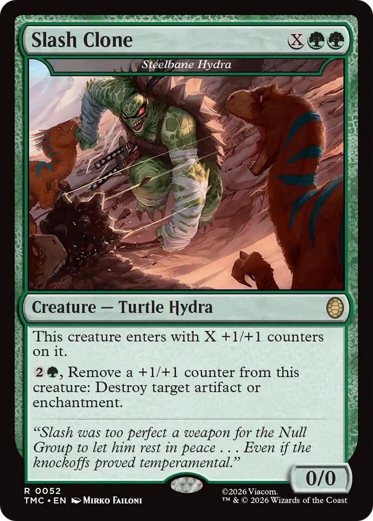 Slash Clone - Steelbane Hydra [Teenage Mutant Ninja Turtles Commander] - Destination Retro