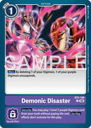 Demonic Disaster [BT5-106] (Foil Reprint) [Advanced Booster Digimon Generation] - Destination Retro