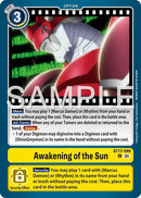 Awakening of the Sun [BT17-099] (Foil Reprint) [Advanced Booster Digimon Generation] - Destination Retro