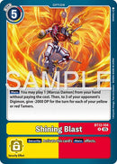 Shining Blast [BT12-104] (Reprint) [Advanced Booster Digimon Generation] - Destination Retro