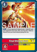 Final Shining Burst [BT13-104] (Reprint) [Advanced Booster Digimon Generation] - Destination Retro