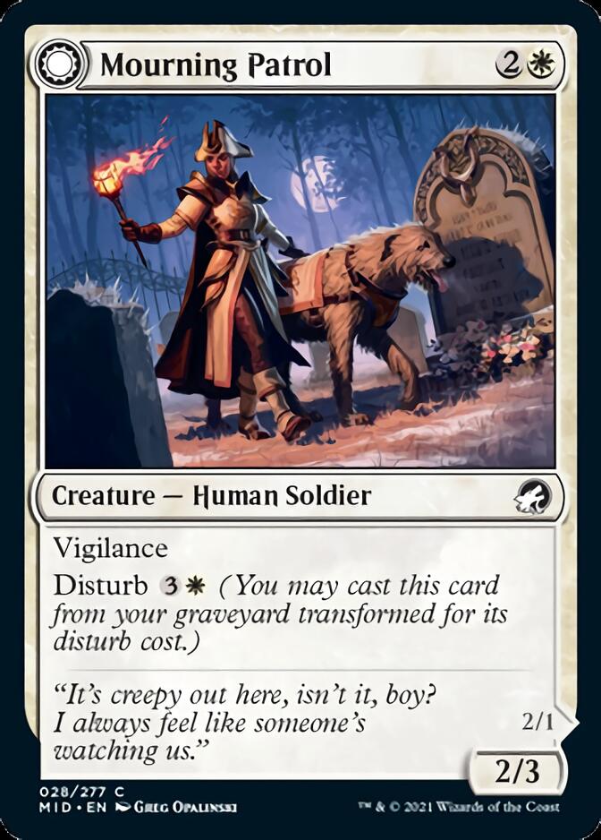 Mourning Patrol // Morning Apparition [Innistrad: Midnight Hunt] - Destination Retro