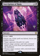 Inscription of Ruin (Promo Pack) [Zendikar Rising Promos] - Destination Retro