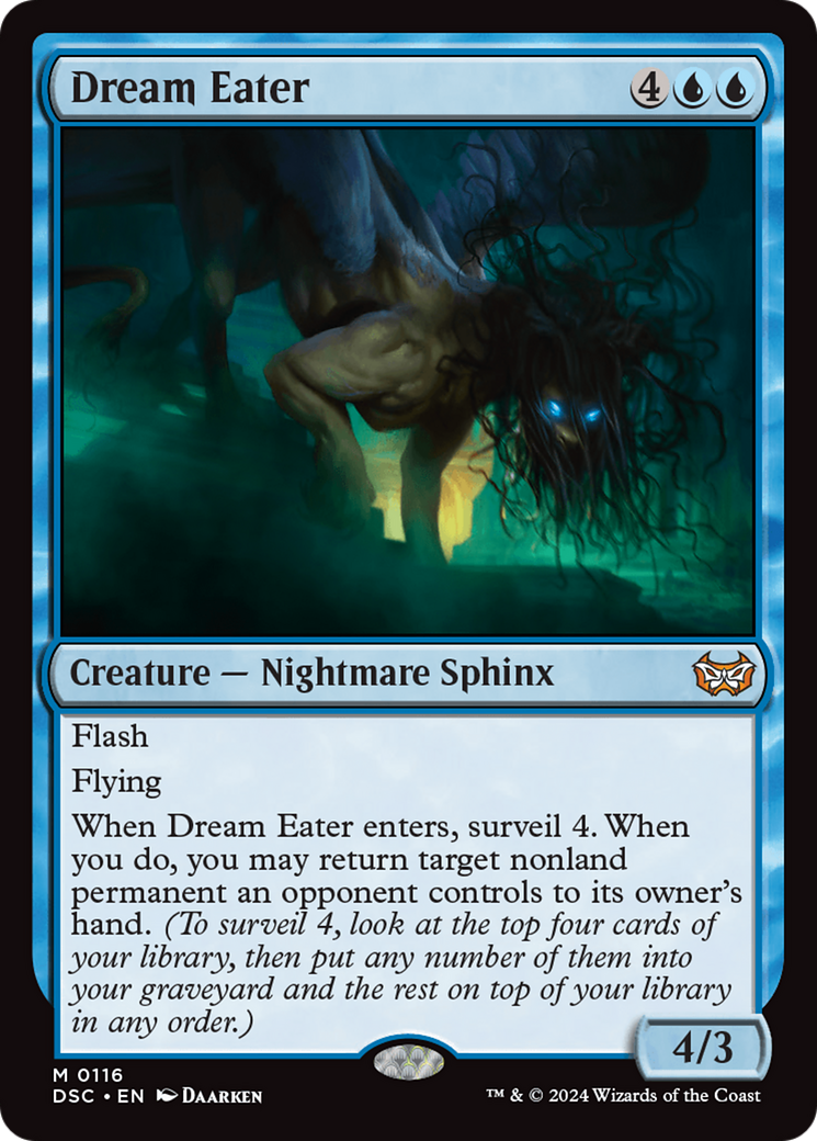 Dream Eater [Duskmourn: House of Horror Commander] - Destination Retro