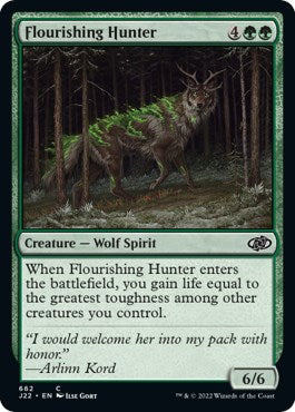Flourishing Hunter [Jumpstart 2022] - Destination Retro