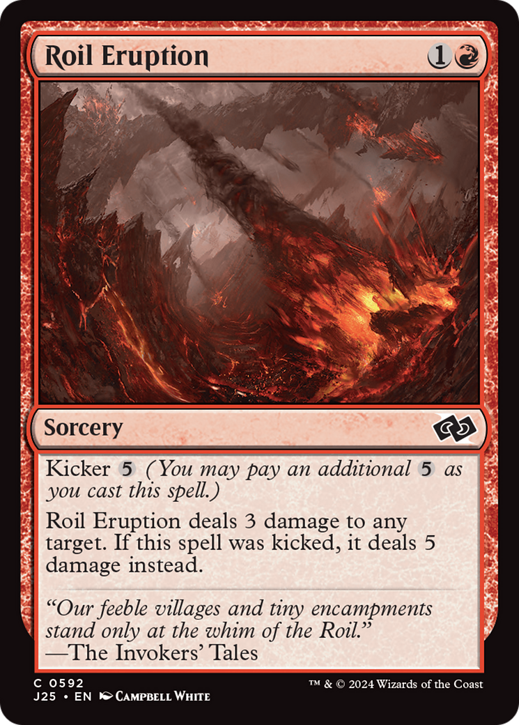 Roil Eruption [Foundations Jumpstart] - Destination Retro