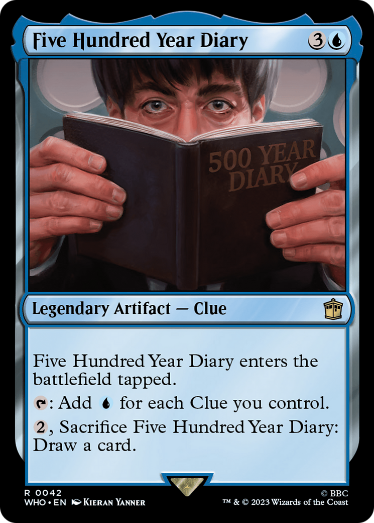 Five Hundred Year Diary [Doctor Who] - Destination Retro