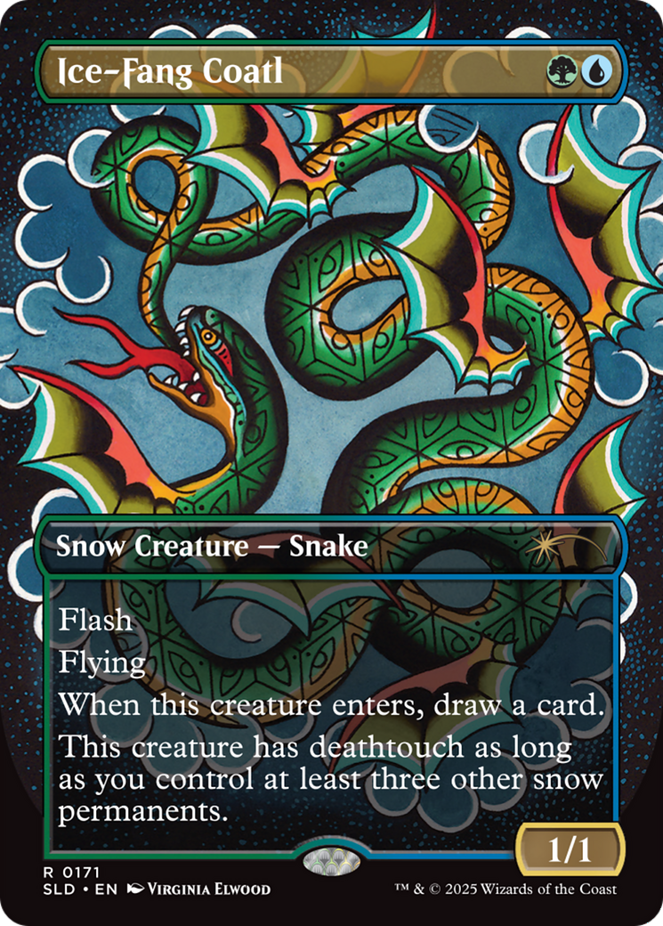 Ice-Fang Coatl (0171) [Secret Lair Drop Series] - Destination Retro