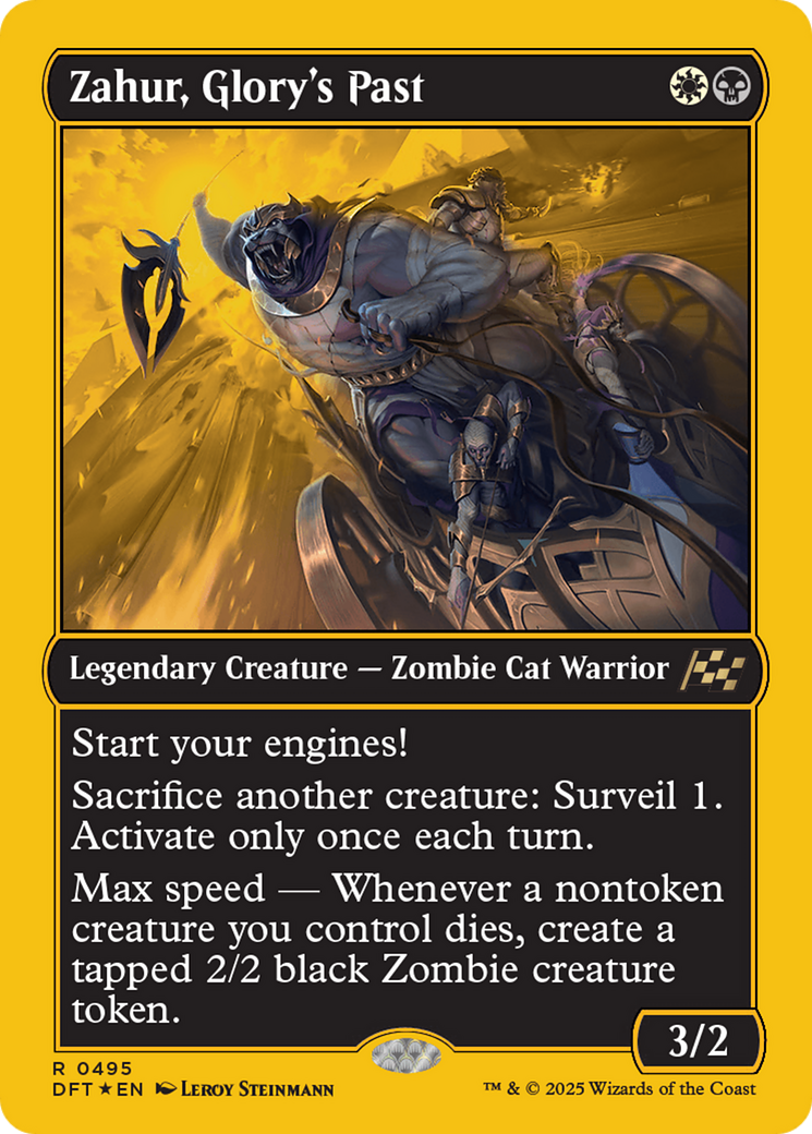Zahur, Glory's Past (First-Place Foil) [Aetherdrift] - Destination Retro