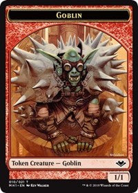 Goblin (010) // Myr (019) Double-Sided Token [Modern Horizons Tokens] - Destination Retro