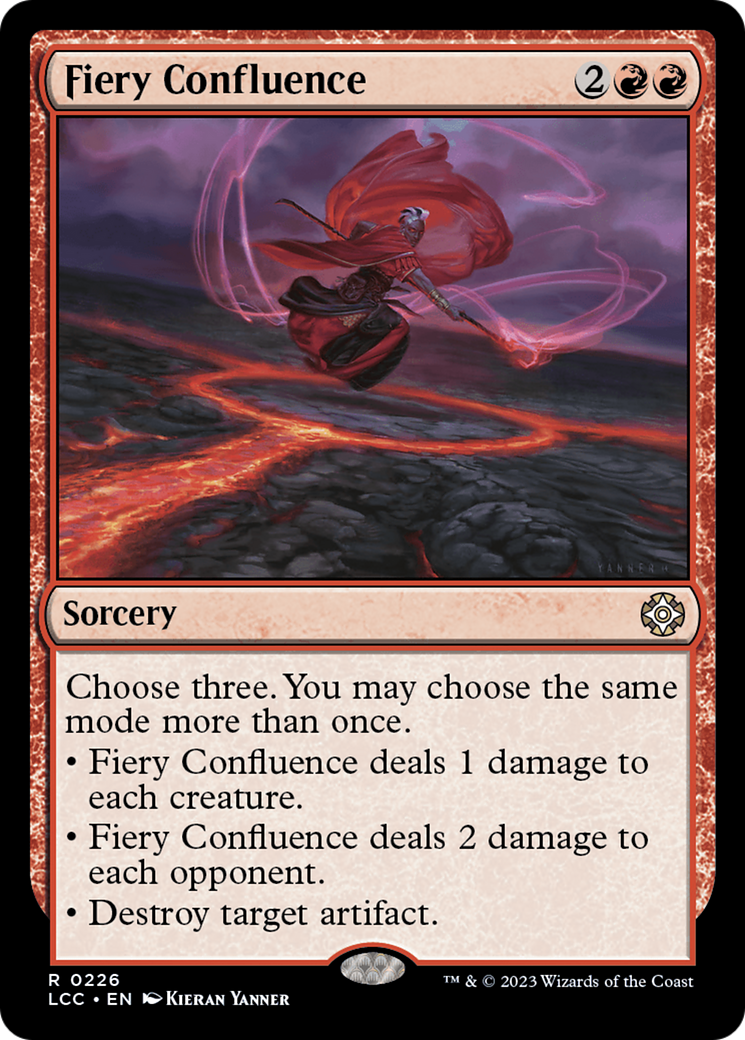 Fiery Confluence [The Lost Caverns of Ixalan Commander] - Destination Retro