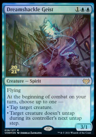 Dreamshackle Geist [Innistrad: Crimson Vow Prerelease Promos] - Destination Retro