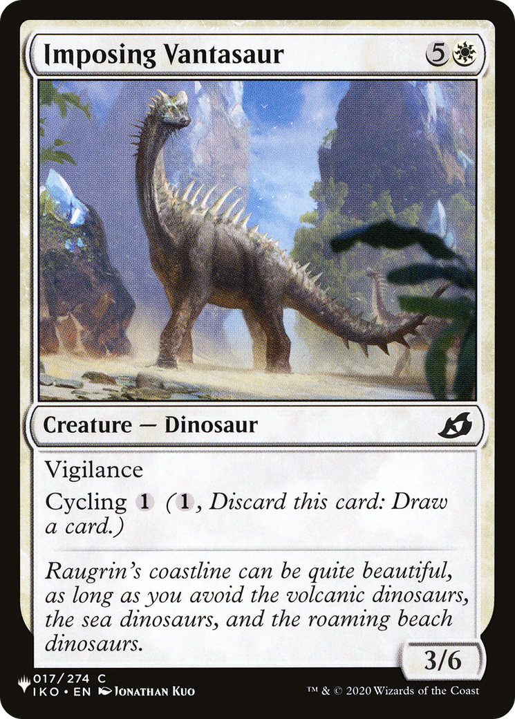 Imposing Vantasaur [The List] - Destination Retro