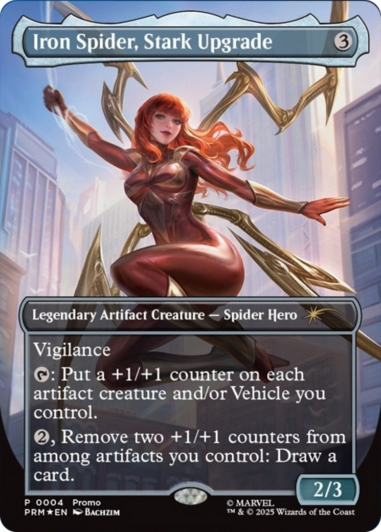 Iron Spider, Stark Upgrade (Borderless) [Media Promos] - Destination Retro