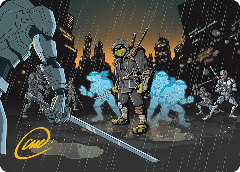 The Last Ronin's Technique Art Card (Gold-Stamped Signature) [Teenage Mutant Ninja Turtles Art Series] - Destination Retro