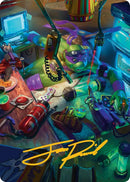 Donatello, the Brains Art Card (Gold-Stamped Signature) [Teenage Mutant Ninja Turtles Art Series] - Destination Retro