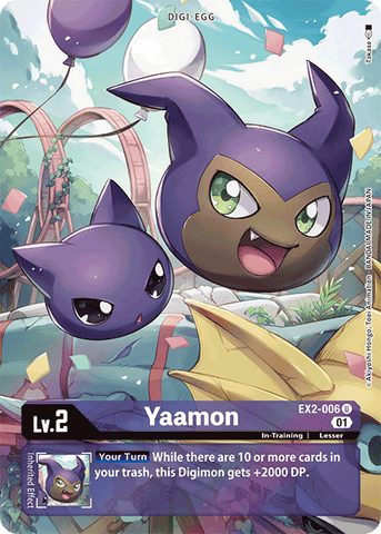 Yaamon [EX2-006] (Alternate Art) [Digital Hazard] - Destination Retro