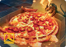 Spicy Oatmeal Pizza Art Card (Gold-Stamped Signature) [Teenage Mutant Ninja Turtles Art Series] - Destination Retro