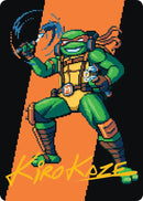 Michelangelo, the Heart Art Card (Gold-Stamped Signature) [Teenage Mutant Ninja Turtles Art Series] - Destination Retro
