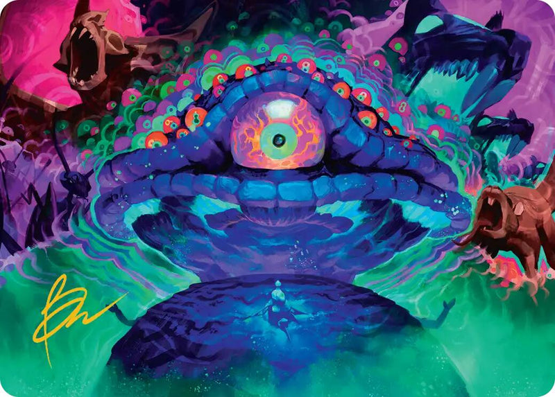 Humongous Fungus Art Card (Gold-Stamped Signature) [Teenage Mutant Ninja Turtles Art Series] - Destination Retro