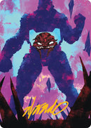 Krang, Utrom Warlord Art Card (Gold-Stamped Signature) [Teenage Mutant Ninja Turtles Art Series] - Destination Retro