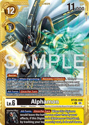 Alphamon [BT20-056] (Gold Border) [Advanced Booster Digimon Generation] - Destination Retro
