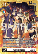 Omnimon [BT13-112] (Gold Border) [Advanced Booster Digimon Generation] - Destination Retro