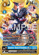 Gabumon [LM-022] - Bond of Friendship ACE (Gold Border) [Advanced Booster Digimon Generation] - Destination Retro