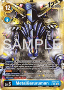 MetalGarurumon [BT15-101] (Gold Border) [Advanced Booster Digimon Generation] - Destination Retro