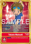 Takato Matsuki [BT17-080] (Gold Border) [Advanced Booster Digimon Generation] - Destination Retro
