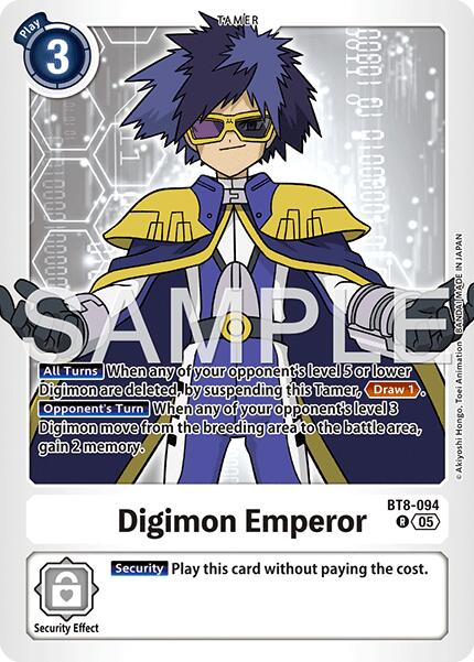 Digimon Emperor [BT8-094] (Foil Reprint) [Advanced Booster Digimon Generation] - Destination Retro