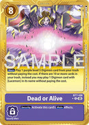 Dead or Alive [BT7-109] (Gold Border) [Advanced Booster Digimon Generation] - Destination Retro
