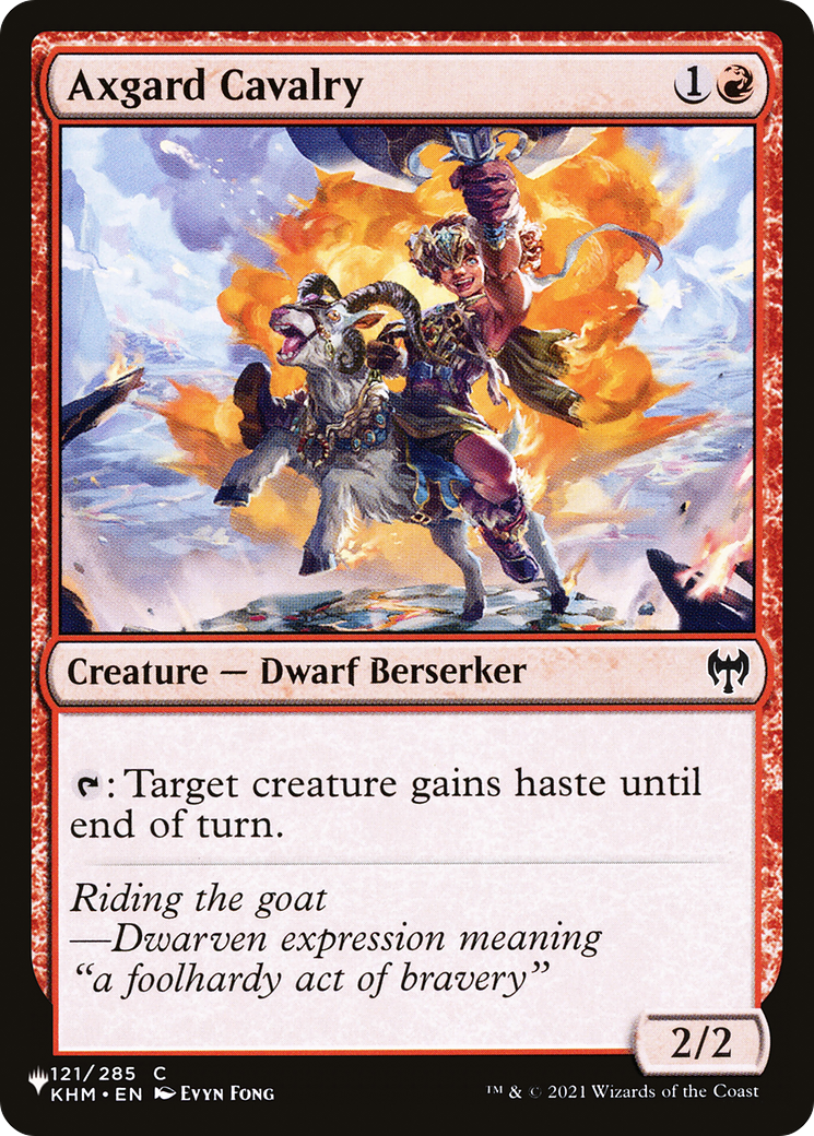 Axgard Cavalry [The List] - Destination Retro