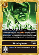 Analogman [BT11-092] (Gold Border) [Advanced Booster Digimon Generation] - Destination Retro