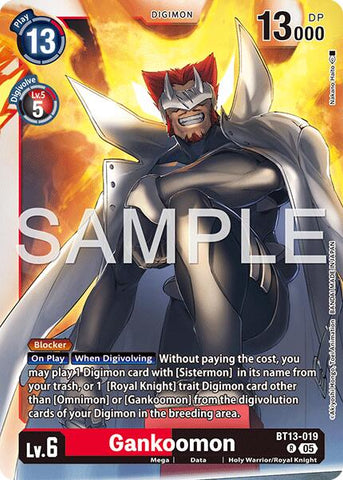 Gankoomon [BT13-019] (Reprint) [Advanced Booster Digimon Generation] - Destination Retro