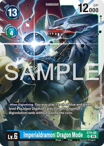 Imperialdramon: Dragon Mode [ST9-06] (Reprint) [Advanced Booster Digimon Generation] - Destination Retro