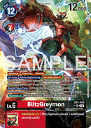 BlitzGreymon [AD1-009] (Alternate Art) [Advanced Booster Digimon Generation] - Destination Retro