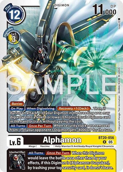 Alphamon [BT20-056] (Reprint) [Advanced Booster Digimon Generation] - Destination Retro