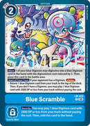 Blue Scramble [LM-028] (Reprint) [Advanced Booster Digimon Generation] - Destination Retro