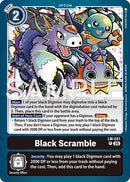 Black Scramble [LM-031] (Reprint) [Advanced Booster Digimon Generation] - Destination Retro