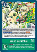 Green Scramble [LM-030] (Reprint) [Advanced Booster Digimon Generation] - Destination Retro