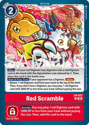 Red Scramble [LM-027] (Reprint) [Advanced Booster Digimon Generation] - Destination Retro