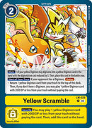 Yellow Scramble [LM-029] (Reprint) [Advanced Booster Digimon Generation] - Destination Retro