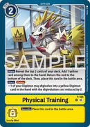 Physical Training [P-105] (Reprint) [Advanced Booster Digimon Generation] - Destination Retro