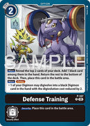 Defense Training [P-107] (Reprint) [Advanced Booster Digimon Generation] - Destination Retro