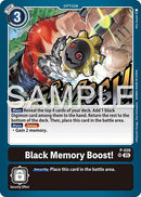 Black Memory Boost! [P-039] (Reprint) [Advanced Booster Digimon Generation] - Destination Retro