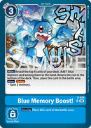 Blue Memory Boost! [P-036] (Reprint) [Advanced Booster Digimon Generation] - Destination Retro